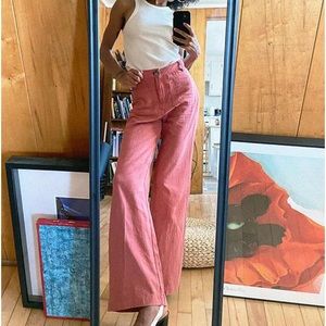 Rolla’s Sailor Ramie Pant in Faded Coral